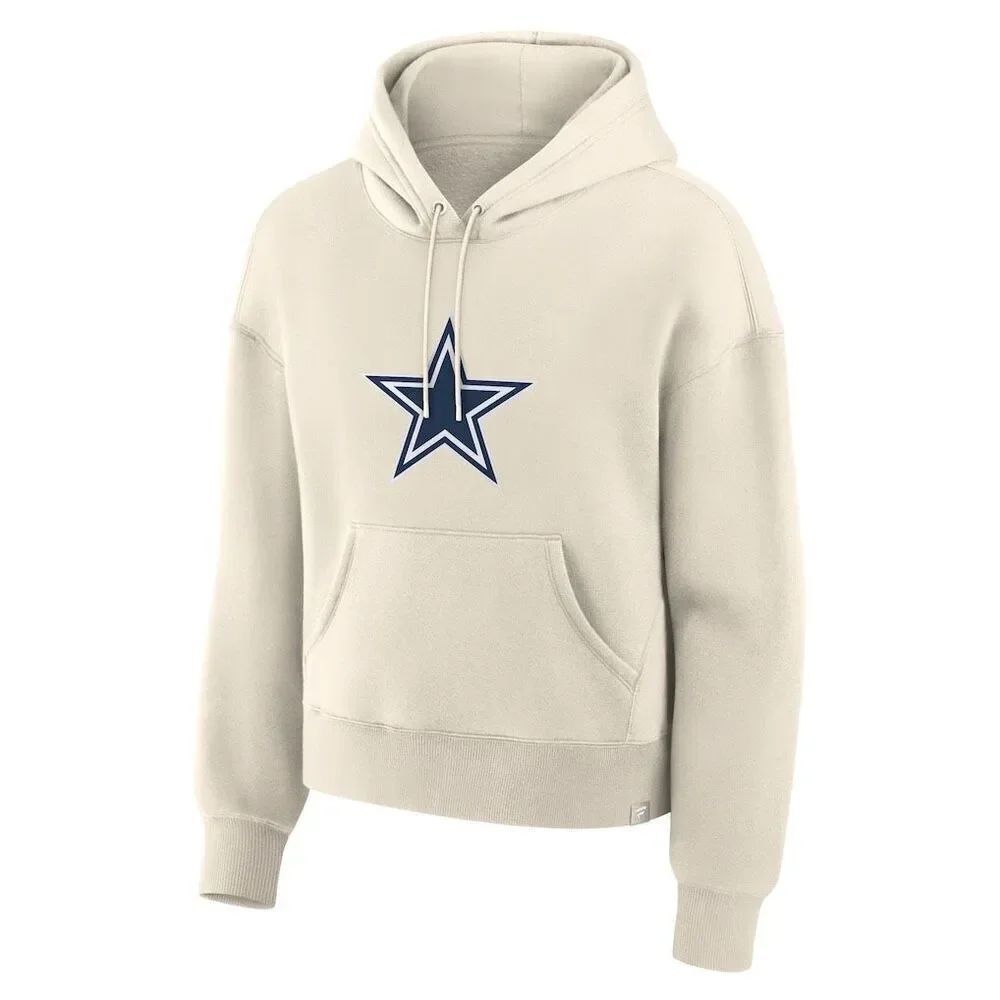 ✨Nike Dallas Cowboys Women's Cream Dove Legacy Pullover Sz Small Hoodie✨